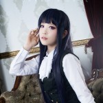 黑絲誘惑《妖狐×僕SS》白鬼院凜凜蝶新作COSPLAY