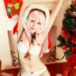 《聖誕節福利》巨乳萌妹超級索尼子COSPLAY