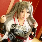 戰鬥機出發！《艦隊收藏》雙馬尾瑞鶴，雙腿大開COSPLAY