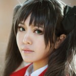 Archer聽命於我！《Fate/stay night》遠坂凜大小姐，黑絲美腿COSPLAY